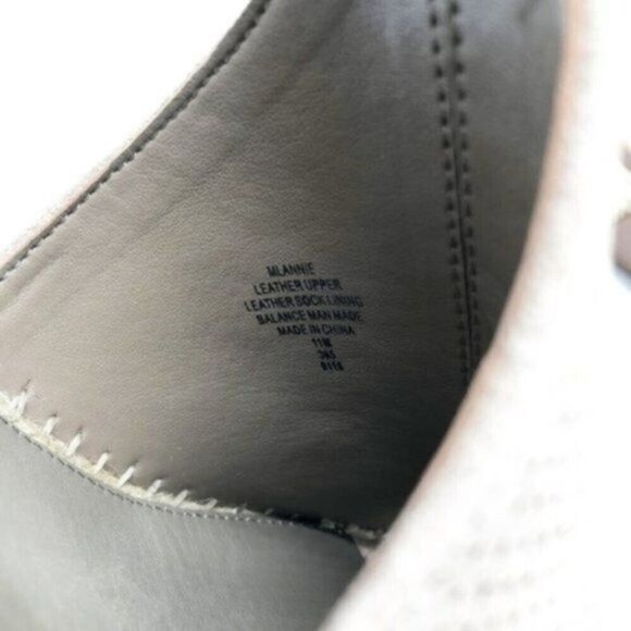 MARC FISHER Annie Perforated Espadrille Wedge - Picture 6 of 7